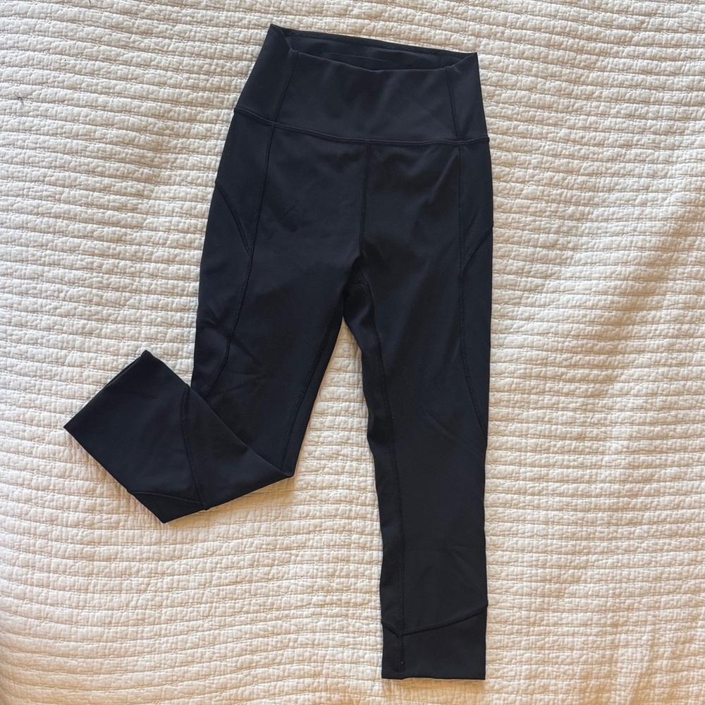 Black Lululemon sz 2 High-Waisted Leggings